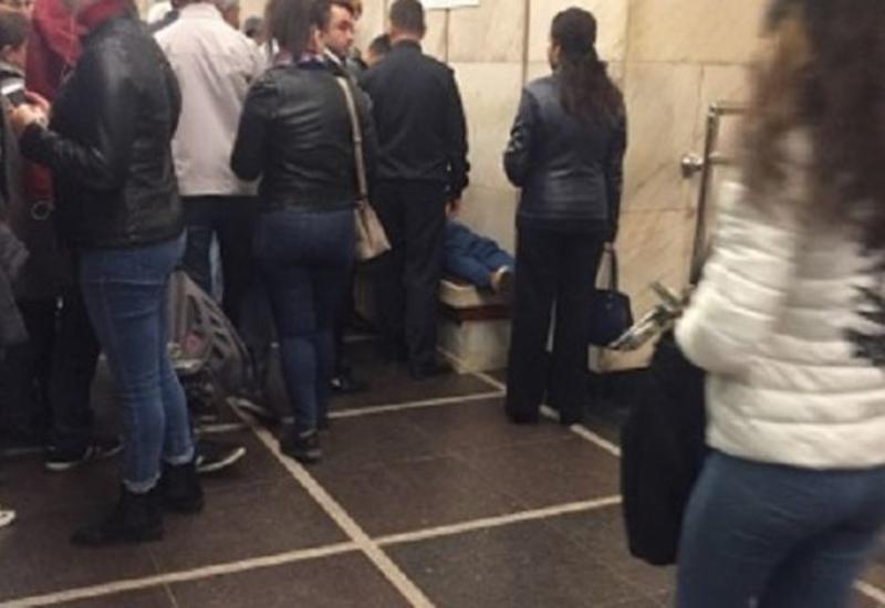Bakı metrosunda həyəcanlı anlar
