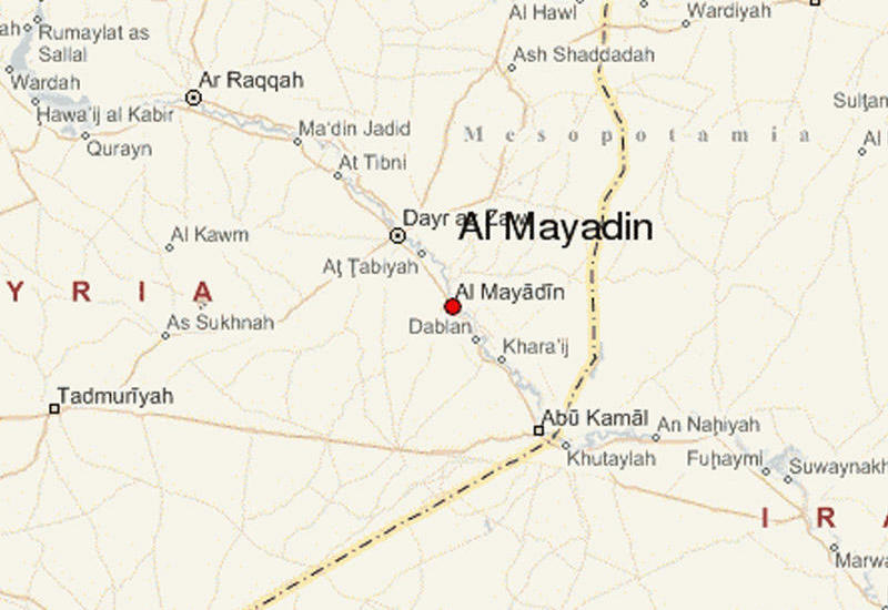 Əl-Məyadin şəhəri İŞİD-dən azad edildi