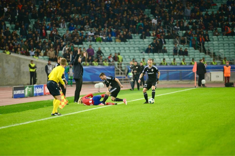 "Карабах" завоевал первое очко в рамках группового этапа Лиги чемпионов