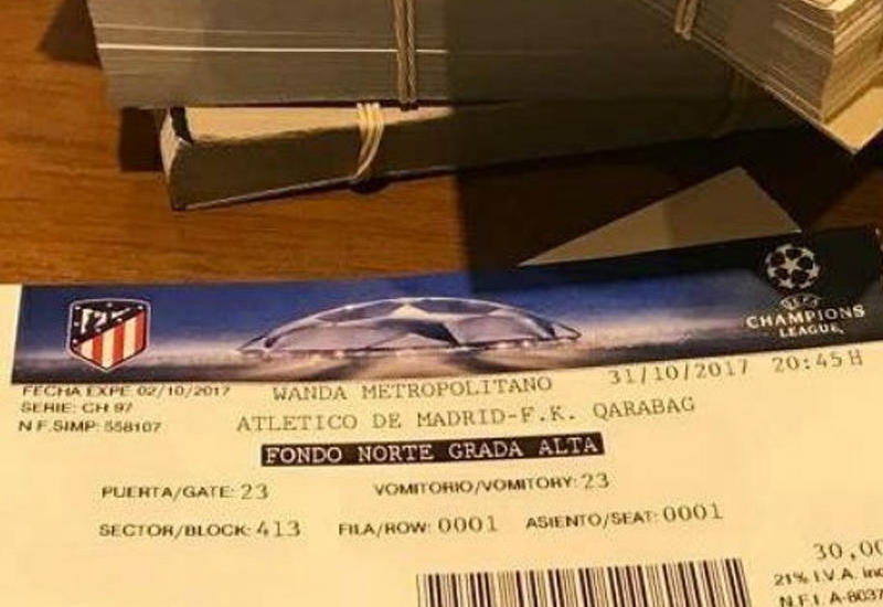 "Atletiko" - "Qarabağ" matçını izləmək istəyənlərin nəzərinə