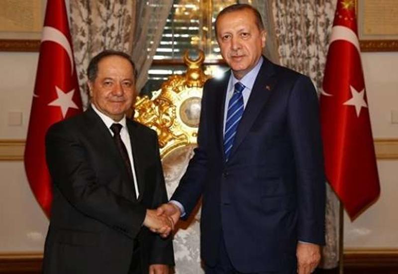 Ərdoğan Bərzani ilə görüşdən imtina etdi