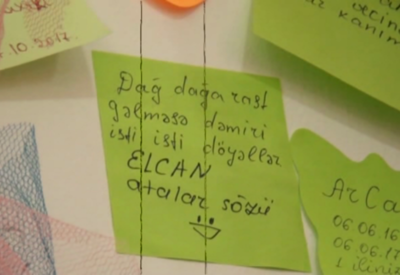 Azərbaycanda bu çay evi diqqəti cəlb edir: Kimisi sevgi etirafı yazır, kimisi isə...