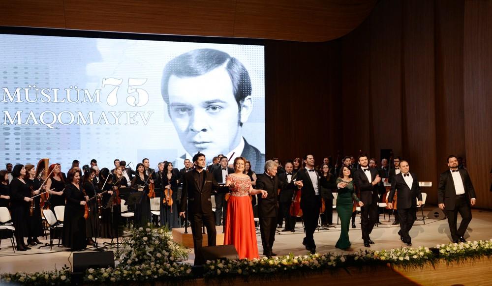 В Центре Гейдара Алиева отмечен 75-летний юбилей Муслима Магомаева