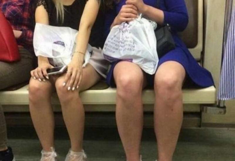 Hər kəs metrodakı bu qadınlardan danışır