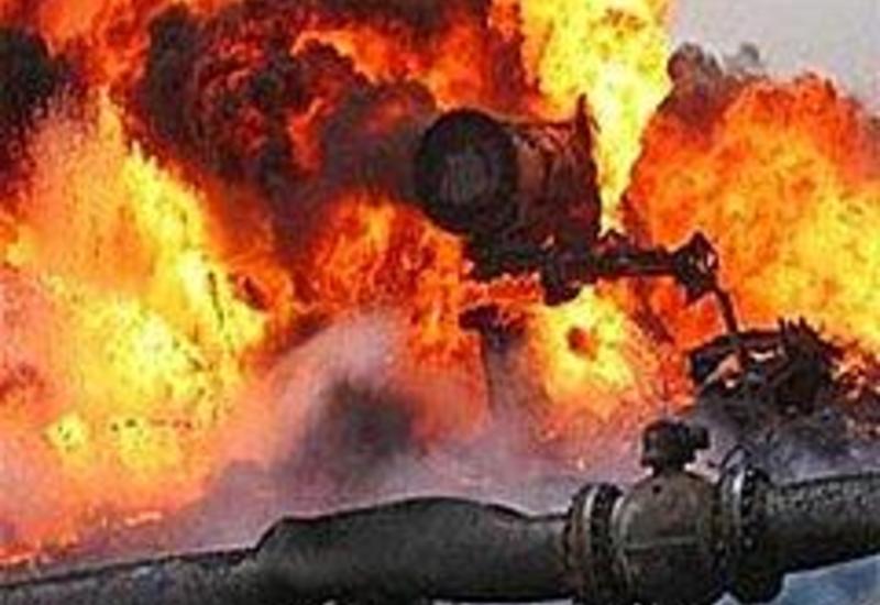 На нефтяной вышке в Иране вспыхнул пожар, есть жертвы