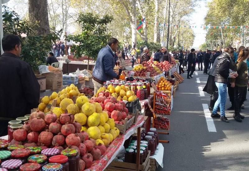 В Гёйчае проходит XII фестиваль граната