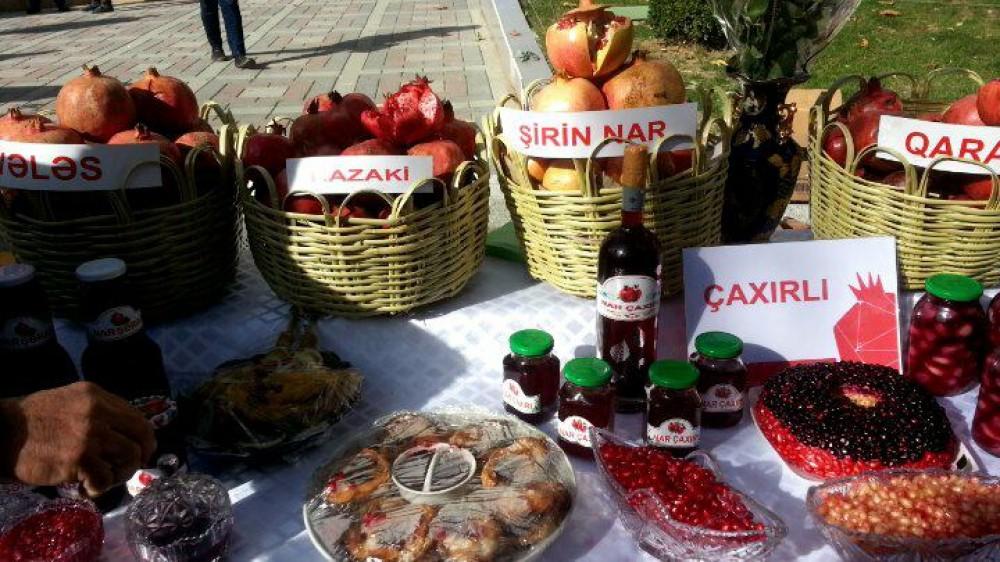 В Гёйчае проходит XII фестиваль граната