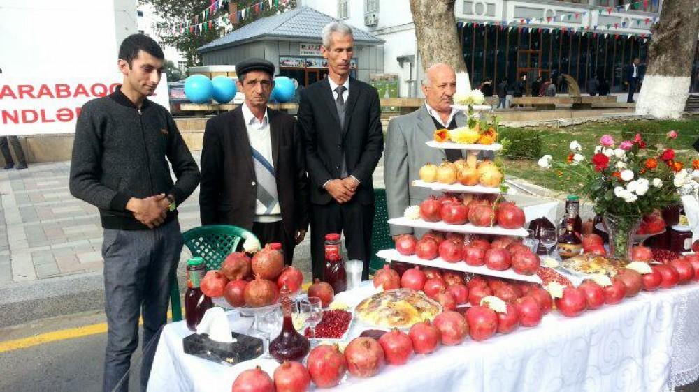 В Гёйчае проходит XII фестиваль граната