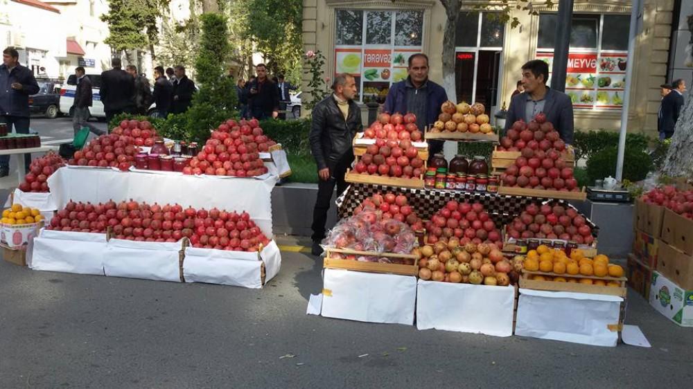 В Гёйчае проходит XII фестиваль граната