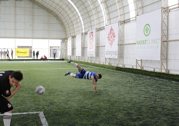 Футбольные страсти AZFAR Business League - голы, желтые и красные карточки
