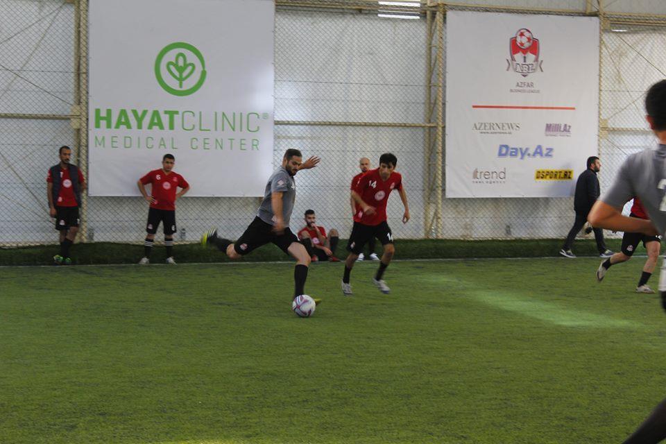 Футбольные страсти AZFAR Business League - голы, желтые и красные карточки