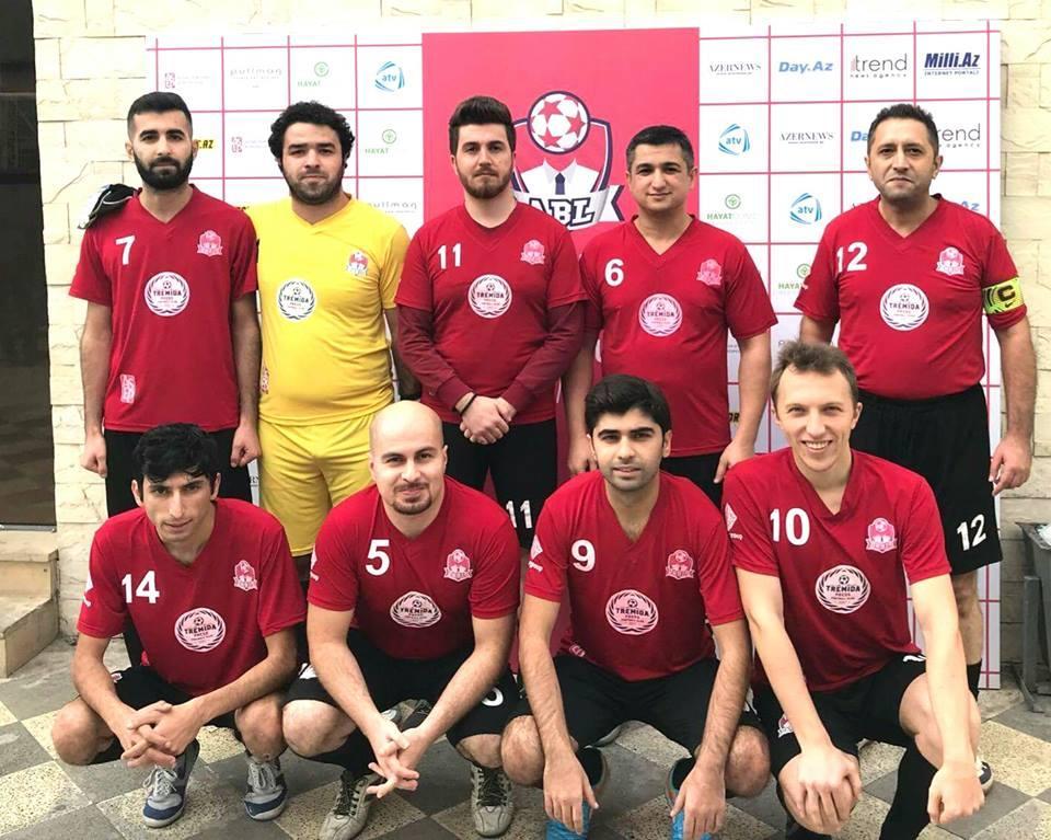 Футбольные страсти AZFAR Business League - голы, желтые и красные карточки