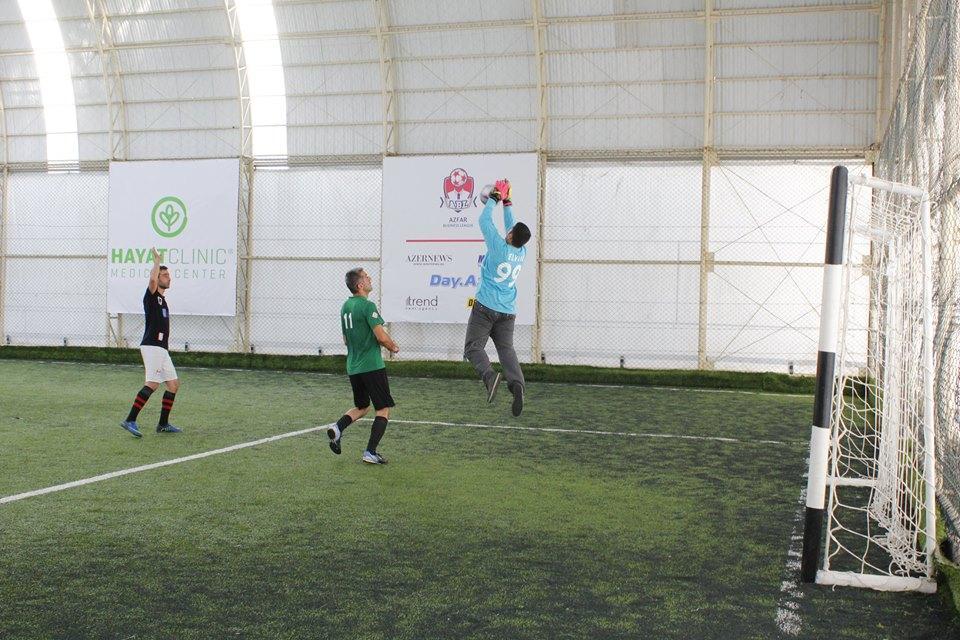Футбольные страсти AZFAR Business League - голы, желтые и красные карточки