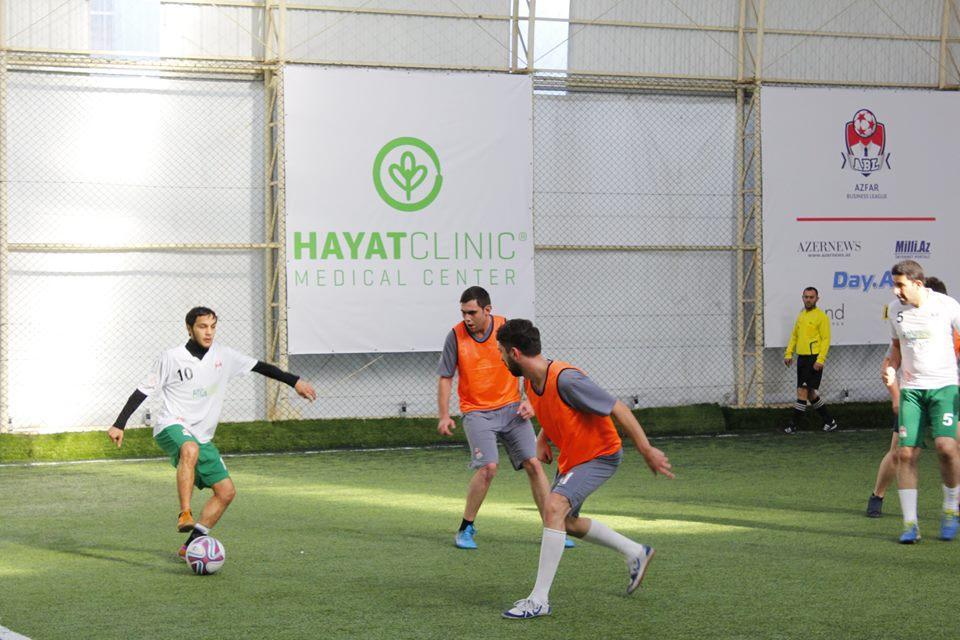 Футбольные страсти AZFAR Business League - голы, желтые и красные карточки