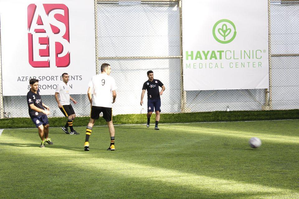 Футбольные страсти AZFAR Business League - голы, желтые и красные карточки