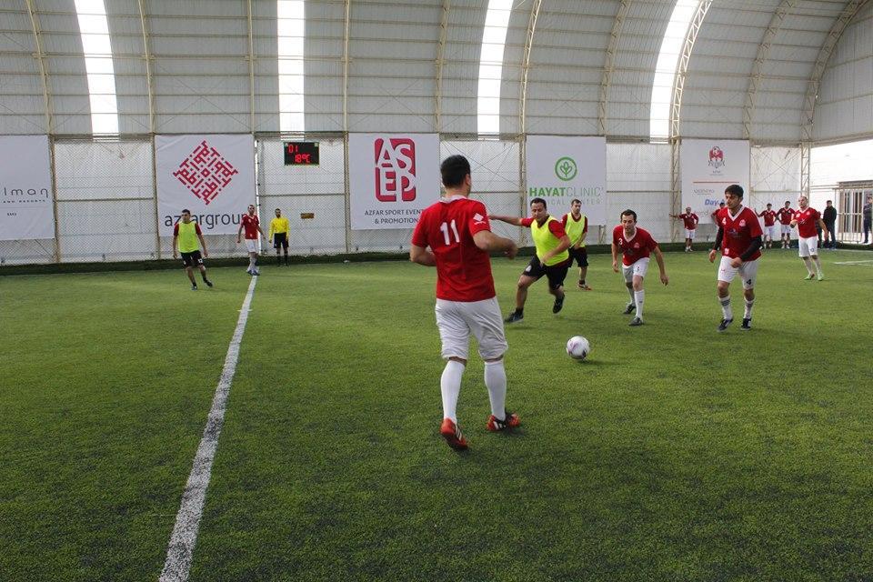 Футбольные страсти AZFAR Business League - голы, желтые и красные карточки
