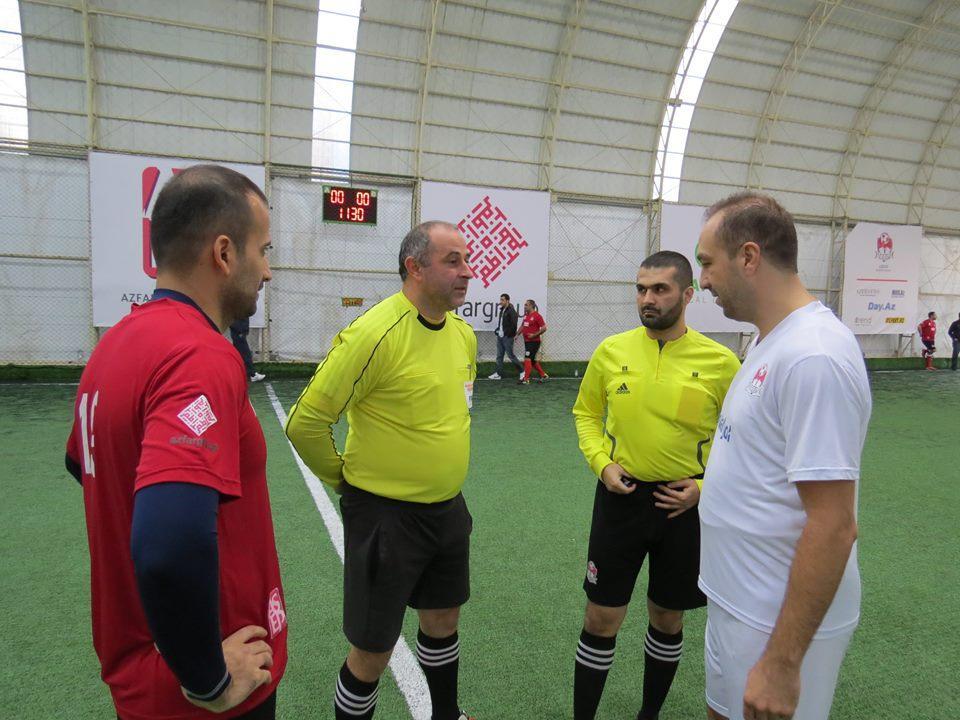 Футбольные страсти AZFAR Business League - голы, желтые и красные карточки