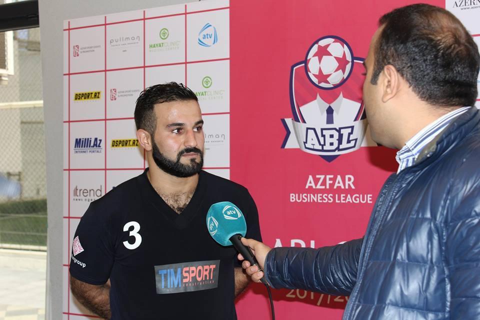 Футбольные страсти AZFAR Business League - голы, желтые и красные карточки