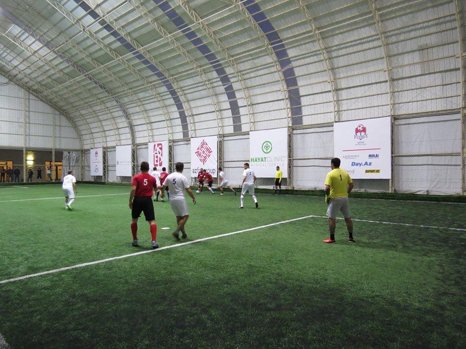 Футбольные страсти AZFAR Business League - голы, желтые и красные карточки