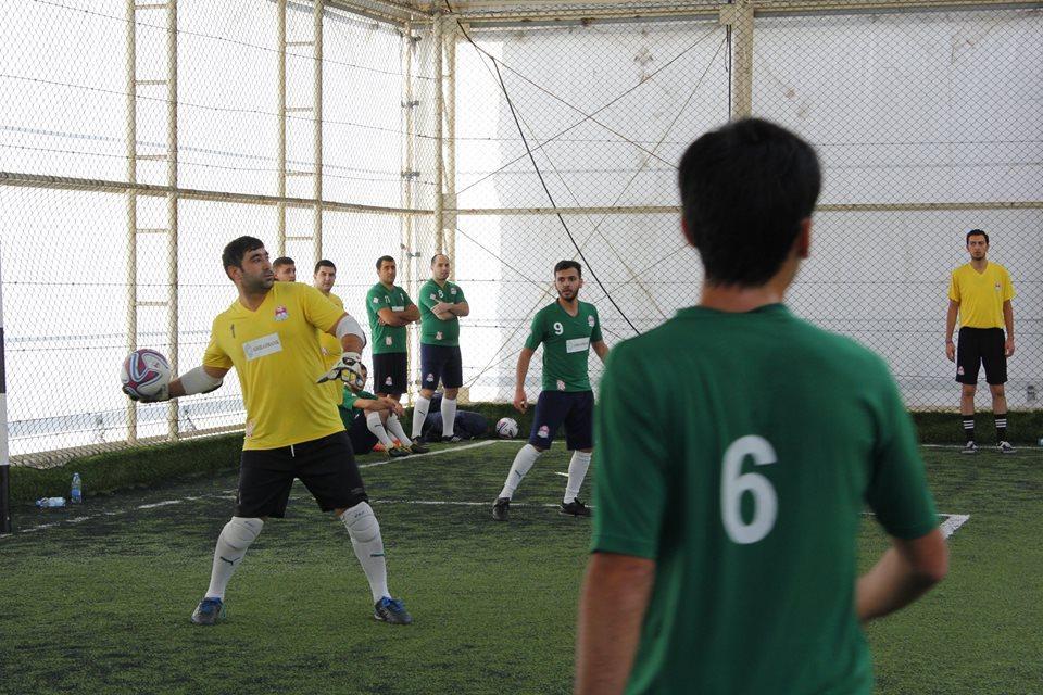 Футбольные страсти AZFAR Business League - голы, желтые и красные карточки
