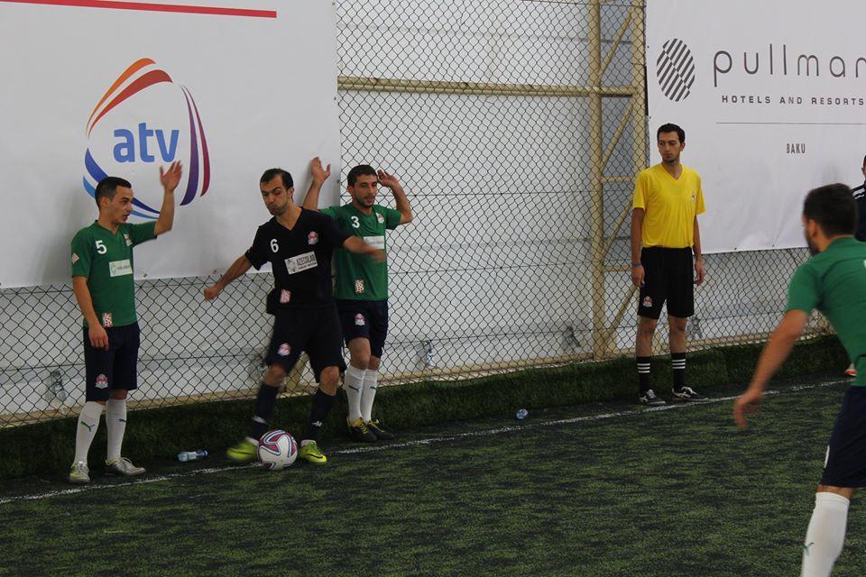 Футбольные страсти AZFAR Business League - голы, желтые и красные карточки