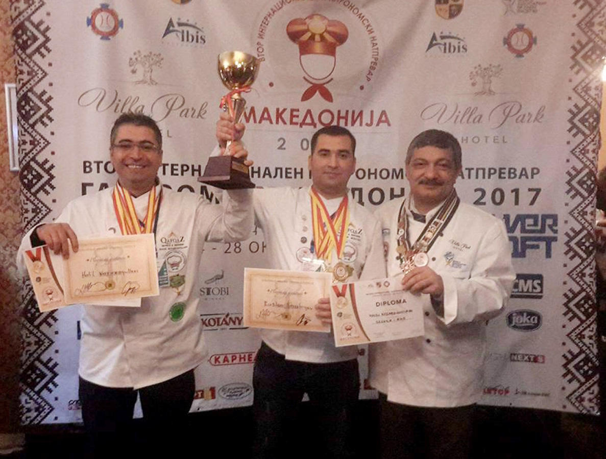 Азербайджанские кулинары вернулись из Македонии с "золотом"