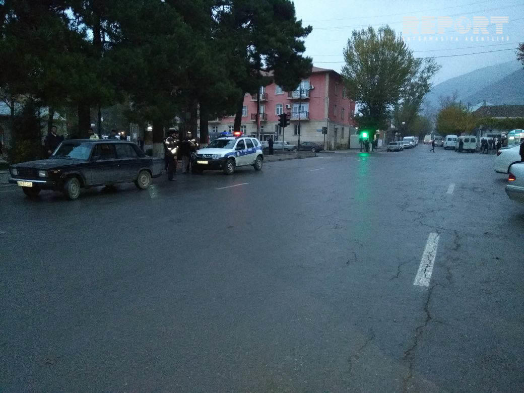 Cərimə ödənişini gecikdirmiş sürücülərə qarşı reyddən görüntülər