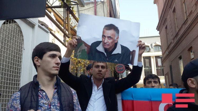 Перед посольством Армении в Грузии прошла акция протеста