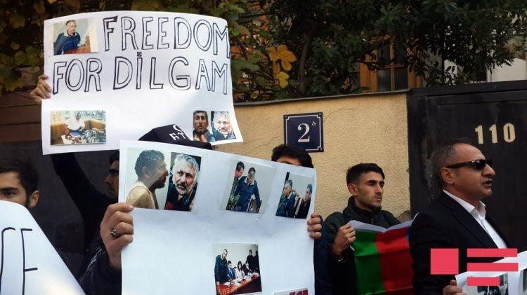 Перед посольством Армении в Грузии прошла акция протеста