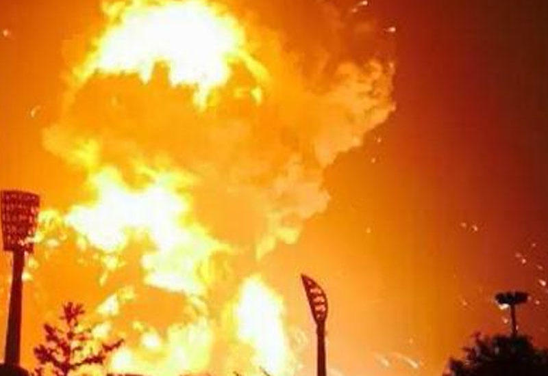 Взрыв на заводе в Баку, есть погибший