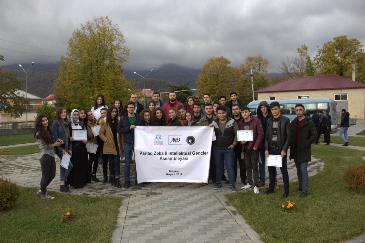 В Балакене прошла Ассамблея интеллектуальной молодежи