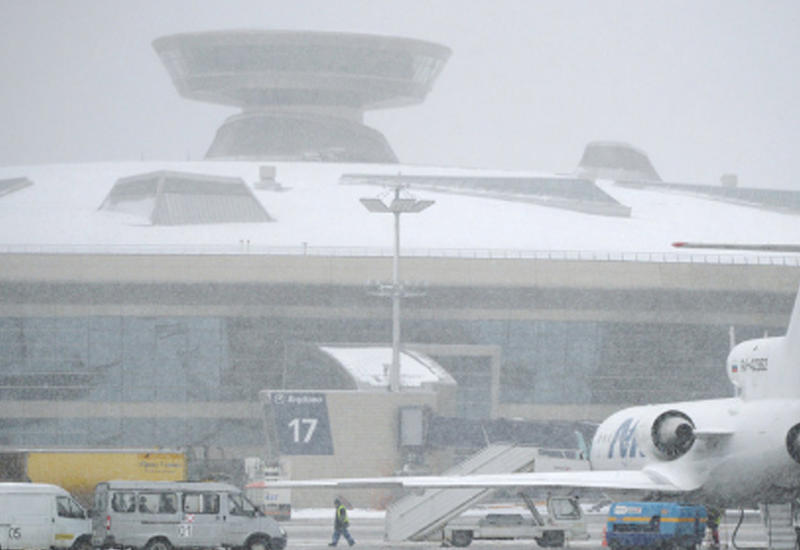Обрадовался снегу: водитель погрузчика устроил дрифт в Шереметьево