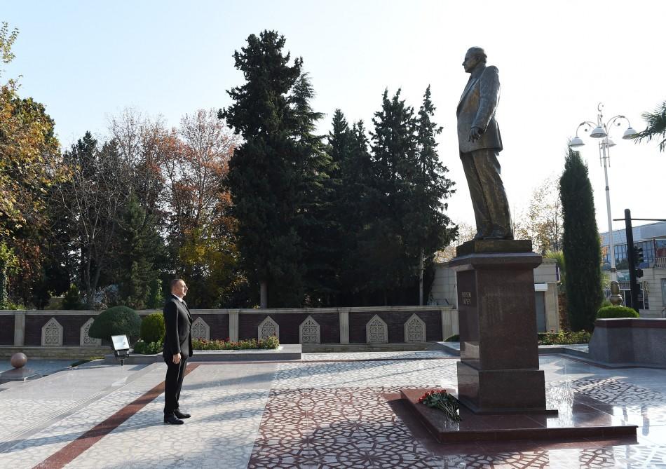 Поездка Президента Ильхама Алиева в Тертерский, Агджабединский и Сабирабадский районы