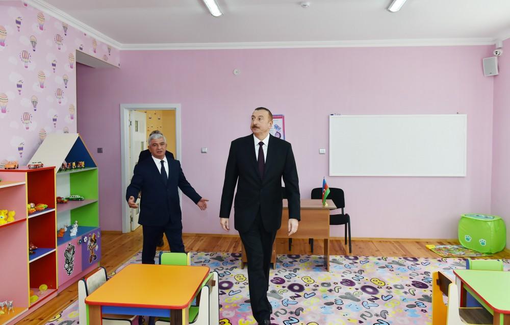 Поездка Президента Ильхама Алиева в Тертерский, Агджабединский и Сабирабадский районы