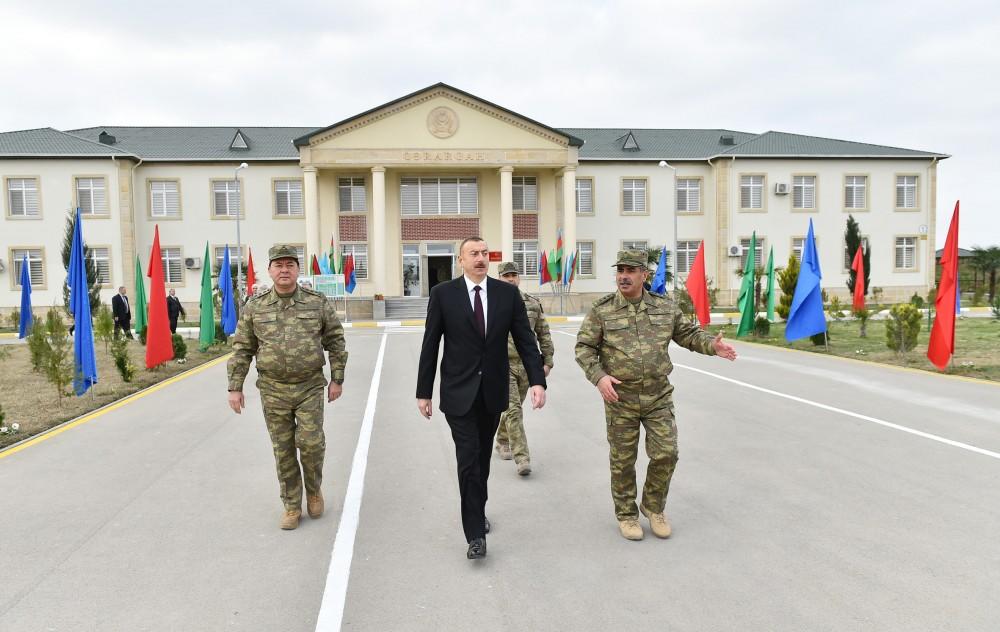 Поездка Президента Ильхама Алиева в Тертерский, Агджабединский и Сабирабадский районы