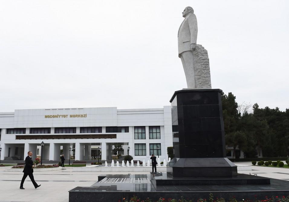 Поездка Президента Ильхама Алиева в Тертерский, Агджабединский и Сабирабадский районы