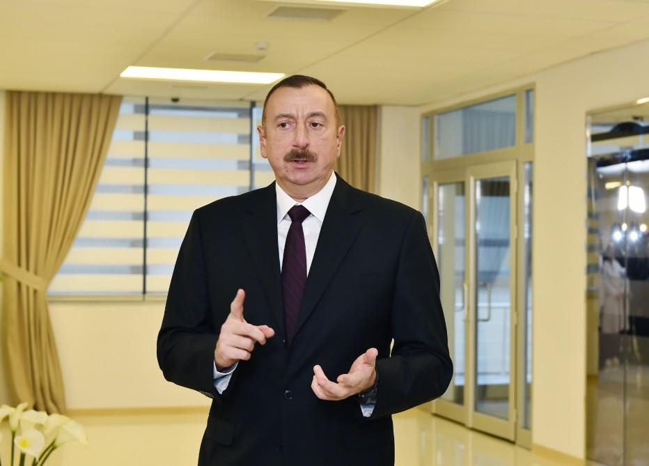 Поездка Президента Ильхама Алиева в Тертерский, Агджабединский и Сабирабадский районы