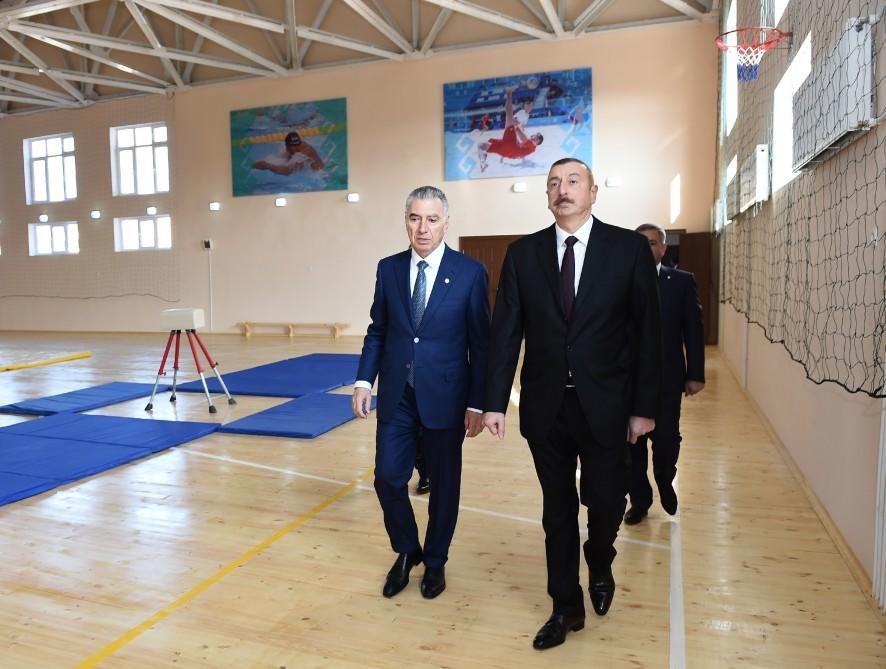Поездка Президента Ильхама Алиева в Тертерский, Агджабединский и Сабирабадский районы