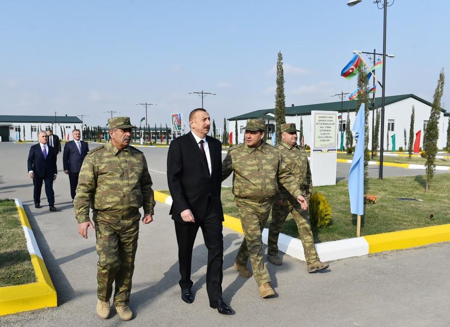Поездка Президента Ильхама Алиева в Тертерский, Агджабединский и Сабирабадский районы