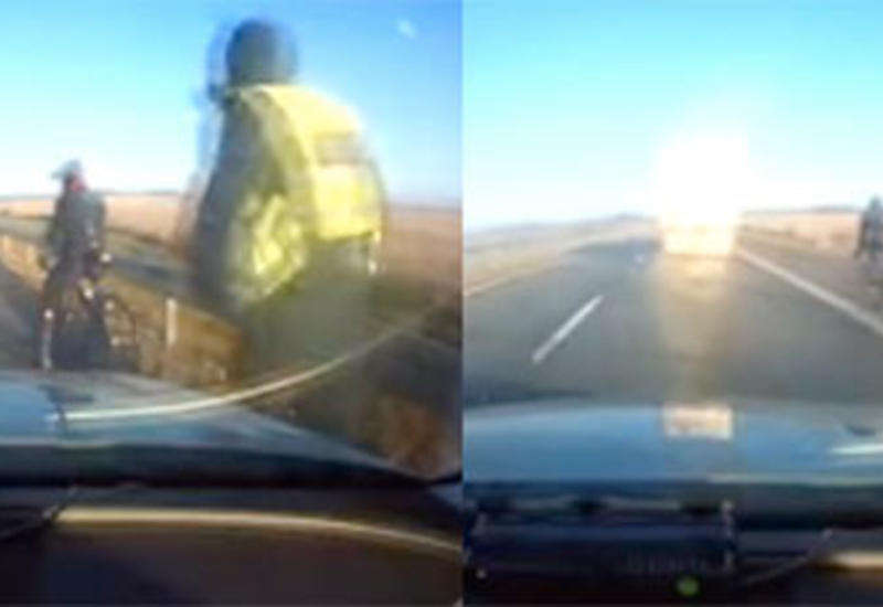 Полицейские остановили велосипедиста на скорости 90 км/ч