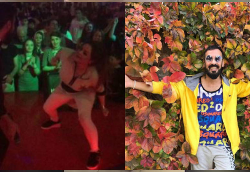 Зажигательный танец иранки с певцом Ниямом Салами