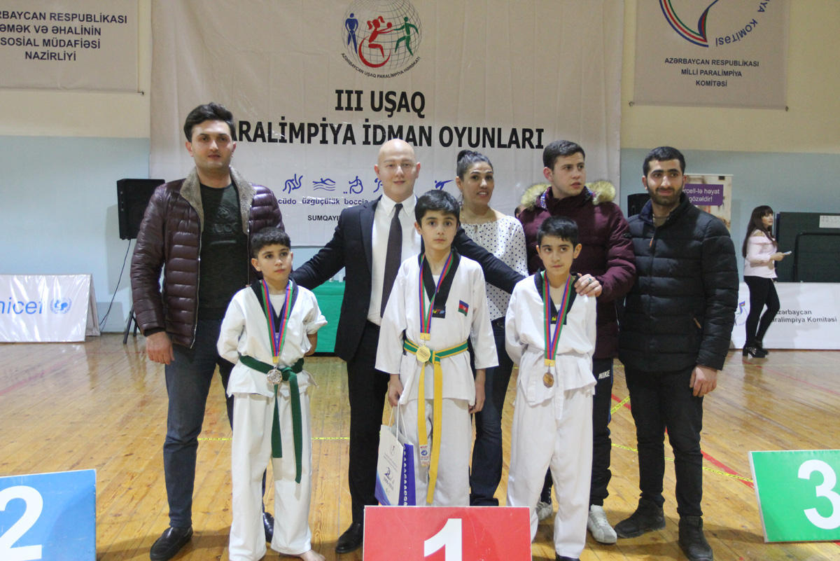 В Сумгайыте состоялись Паралимпийские игры среди детей