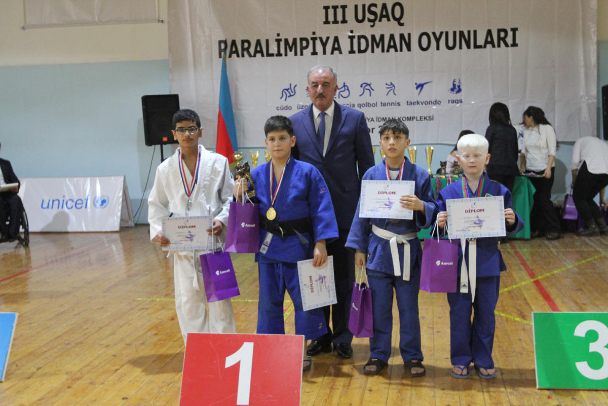 В Сумгайыте состоялись Паралимпийские игры среди детей