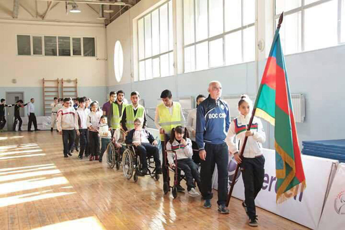 В Сумгайыте состоялись Паралимпийские игры среди детей