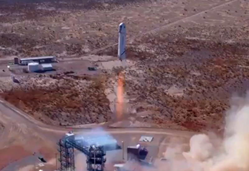 США успешно испытали пилотируемый космический корабль