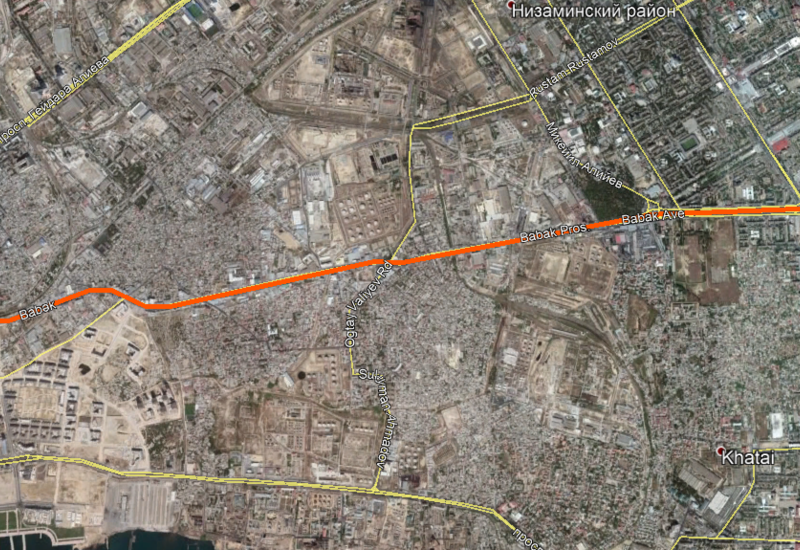 На крупном проспекте Баку ограничат автодвижение