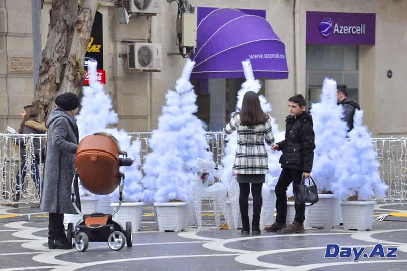 Восхитительное убранство предновогоднего Баку