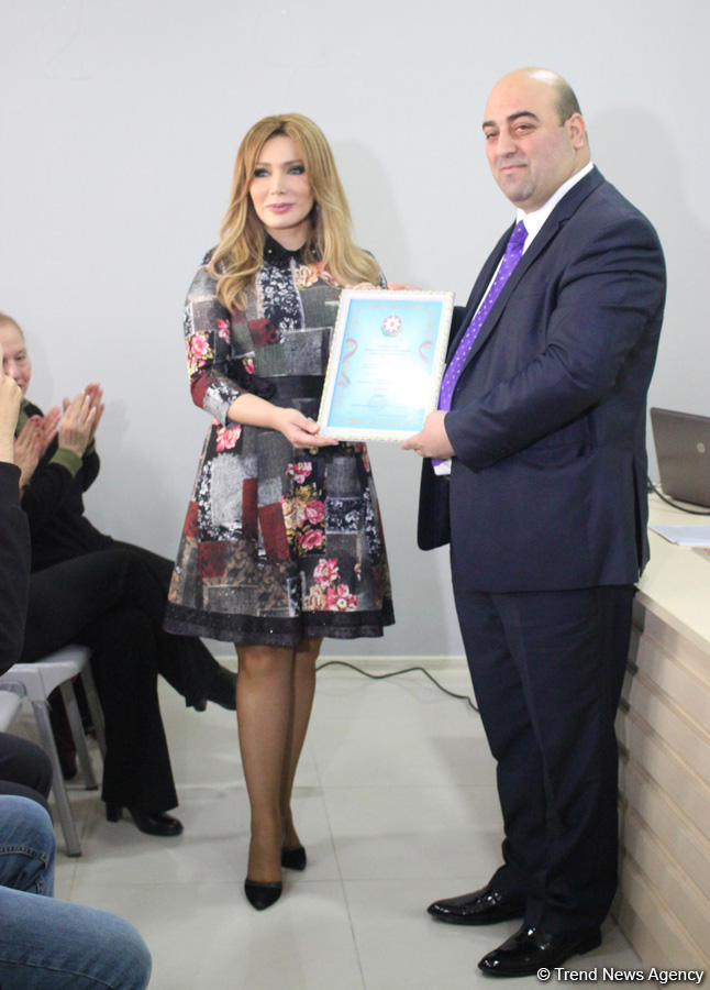 Фахрия Халафова награждена орденом "Гордость Азербайджана"