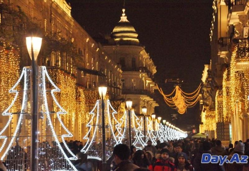 Российские туристы выбирают для встречи Нового года Баку