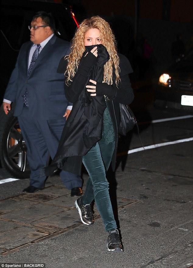 Şakira və Pike Nyu-Yorkda dincəlirlər